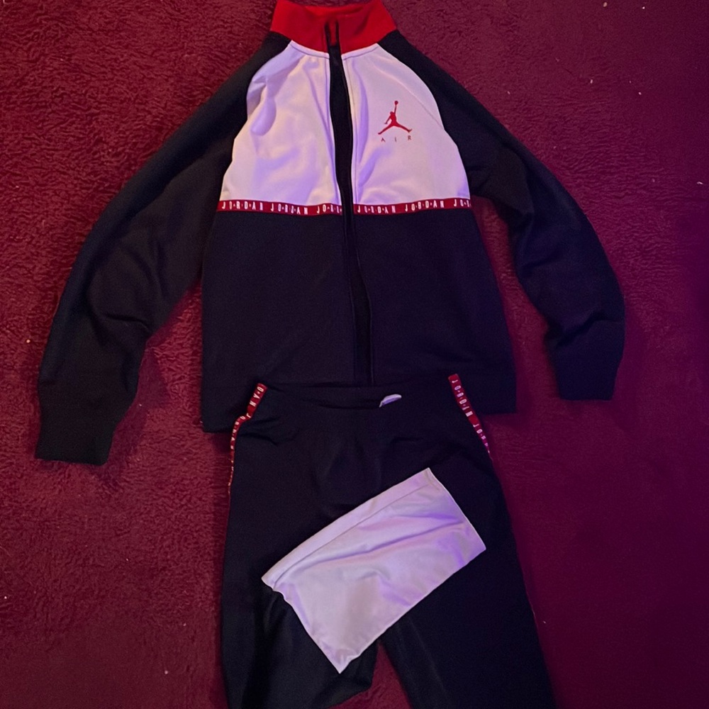 black and white jordan jumpsuit